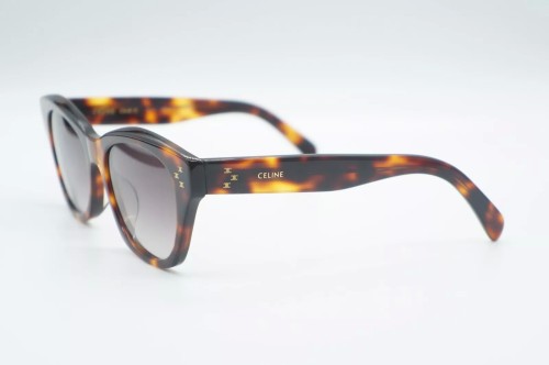 Celine CL40217U - 53K - 55 Okulary przeciwsłoneczne Havanna Pillow (zaokrąglony)