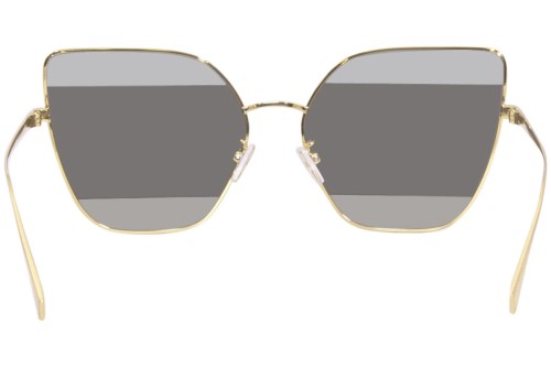 Fendi FE40015U - 30C - 61 Okulary przeciwsłoneczne Złoty Motyl