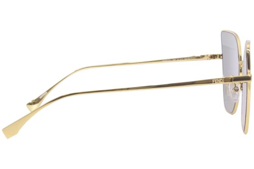 Fendi FE40015U - 30C - 61 Okulary przeciwsłoneczne Złoty Motyl