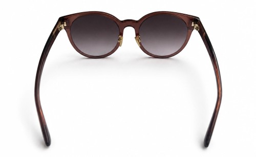 Tom Ford FT1134-K ECO - 45B - 55 Okulary przeciwsłoneczne Brązowy Zaokrąglony