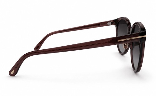 Tom Ford FT1134-K ECO - 45B - 55 Okulary przeciwsłoneczne Brązowy Zaokrąglony