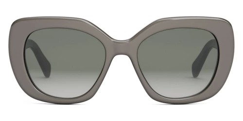 Celine CL40226U - 20B - 55 Okulary przeciwsłoneczne Szary Kanciaste