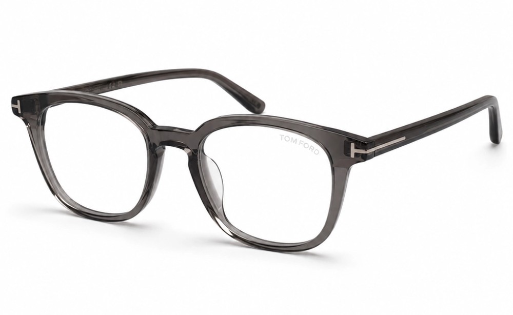 Tom Ford TF5995-K-B ECO - 057 - 51 - Z SOCZEWKAMI Z FILTREM ŚWIATŁA NIEBIESKO-FIOLETOWEGO Oprawki korekcyjne Pillow (zaokrąglony)