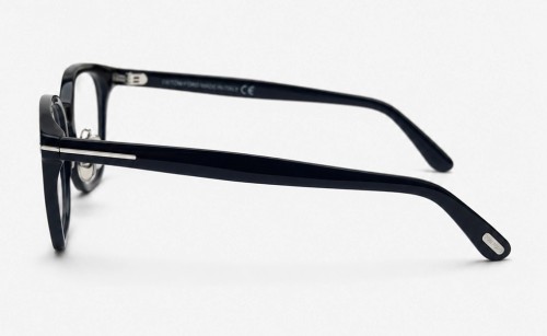 Tom Ford TF6103-D-B ECO - 001 - 53 - Z SOCZEWKAMI Z FILTREM ŚWIATŁA NIEBIESKO-FIOLETOWEGO Oprawki korekcyjne Czarny Kanciaste