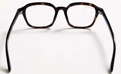 Tom Ford TF6148-D-B - 052 - 53 - Z SOCZEWKAMI Z FILTREM ŚWIATŁA NIEBIESKO-FIOLETOWEGO Oprawki korekcyjne Kanciaste