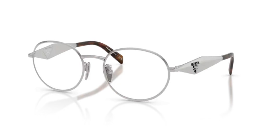 PRADA PR D53VD - 1BC1O1 - 54 Oprawki korekcyjne Srebrny Owalny