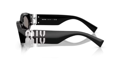 MIU MIU MU 11WS - 16K80Q - 54 Okulary przeciwsłoneczne Czarny Owalny