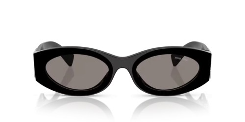 MIU MIU MU 11WS - 16K80Q - 54 Okulary przeciwsłoneczne Czarny Owalny