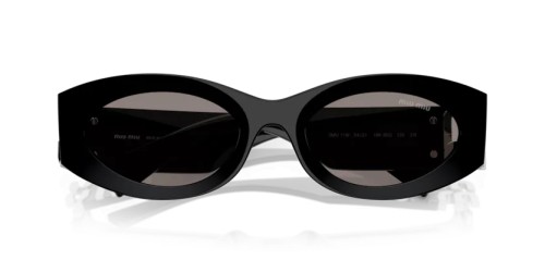 MIU MIU MU 11WS - 16K80Q - 54 Okulary przeciwsłoneczne Czarny Owalny