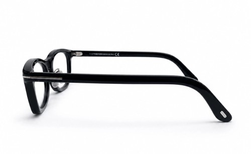 Tom Ford TF6074-D-B ECO - 001 - 53 - Z SOCZEWKAMI Z FILTREM ŚWIATŁA NIEBIESKO-FIOLETOWEGO Oprawki korekcyjne Czarny Kanciaste