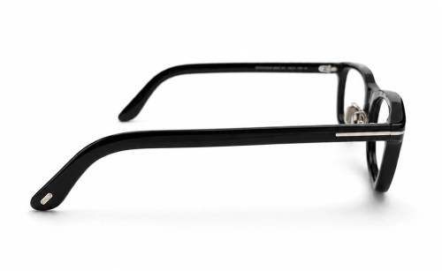 Tom Ford TF6074-D-B ECO - 001 - 53 - Z SOCZEWKAMI Z FILTREM ŚWIATŁA NIEBIESKO-FIOLETOWEGO Oprawki korekcyjne Czarny Kanciaste
