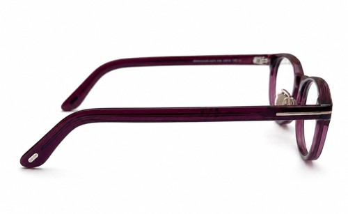 Tom Ford TF6075-D-B ECO - 069 - 50 - Z SOCZEWKAMI Z FILTREM ŚWIATŁA NIEBIESKO-FIOLETOWEGO Oprawki korekcyjne Owalny