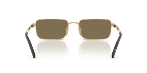PRADA PR D54S - 24J90F - 55 Okulary przeciwsłoneczne Prostokątny