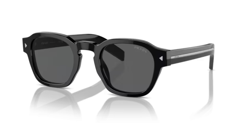 PRADA PR A16S - 16K731 - 49 Okulary przeciwsłoneczne Czarny