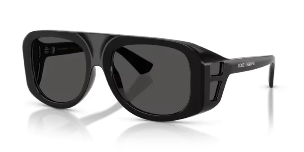 DOLCE & GABBANA DG6208 - 501/87 - 55 Okulary przeciwsłoneczne Czarny Pilotki (aviator)
