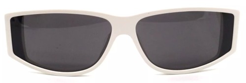Celine CL40227U - 25A - 63 Okulary przeciwsłoneczne Biały Kanciaste