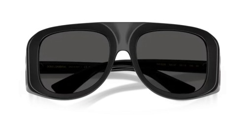 DOLCE & GABBANA DG6208 - 501/87 - 55 Okulary przeciwsłoneczne Czarny Pilotki (aviator)