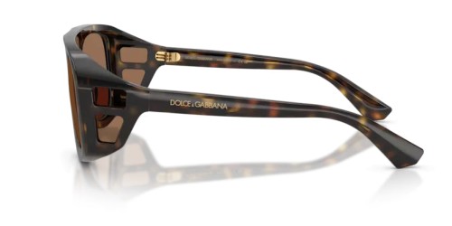 DOLCE & GABBANA DG6208 - 502/73 - 55 Okulary przeciwsłoneczne Havanna Pilotki (aviator)
