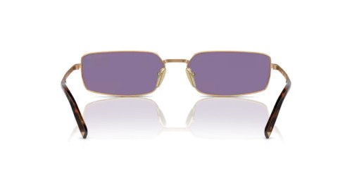 PRADA PR A60S - 7OE01O - 59 Okulary przeciwsłoneczne Brąz Prostokątny