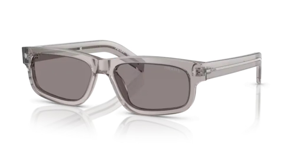 PRADA PR B11S - 10J03D - 57 Okulary przeciwsłoneczne Prostokątny