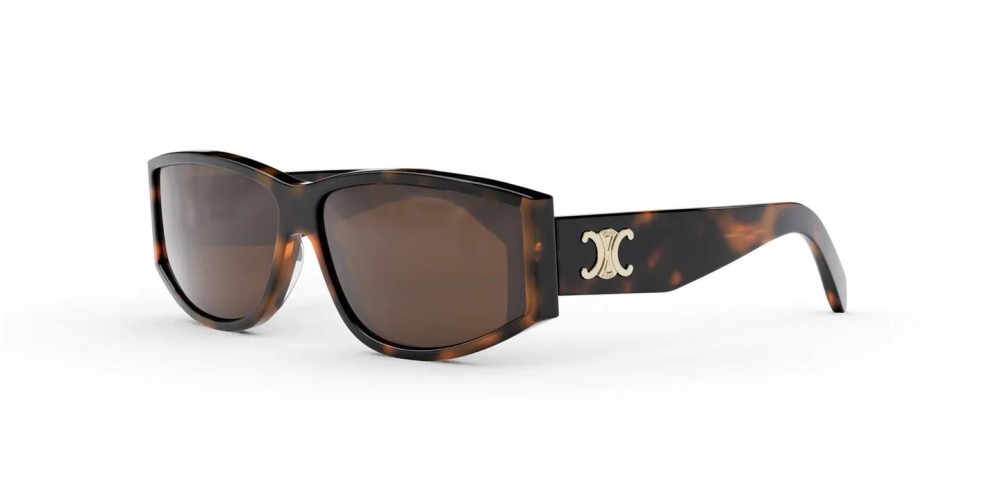 Celine CL40227U - 53E - 63 Okulary przeciwsłoneczne Kanciaste