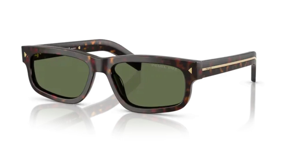 PRADA PR B11S - 17N20G - 57 - Z SOCZEWKAMI POLARYZACYJNYMI Okulary przeciwsłoneczne Prostokątny