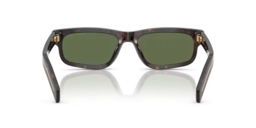 PRADA PR B11S - 17N20G - 57 - Z SOCZEWKAMI POLARYZACYJNYMI Okulary przeciwsłoneczne Prostokątny