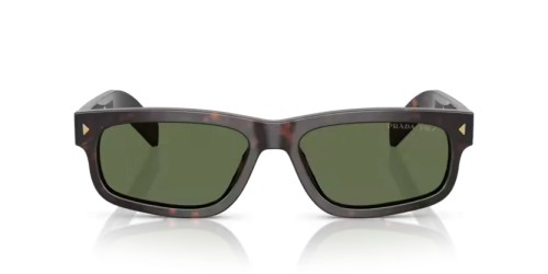 PRADA PR B11S - 17N20G - 57 - Z SOCZEWKAMI POLARYZACYJNYMI Okulary przeciwsłoneczne Prostokątny
