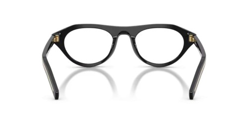 PRADA PR B15S - 16K60K - 51 - Z SOCZEWKAMI Z FILTREM ŚWIATŁA NIEBIESKO-FIOLETOWEGO Okulary przeciwsłoneczne Czarny