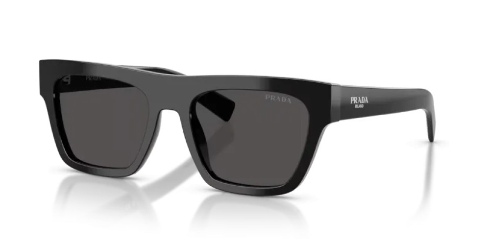 PRADA PR C03S - 16K08Z - 54 Okulary przeciwsłoneczne Czarny Prostokątny