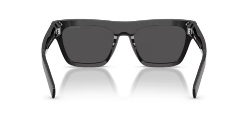 PRADA PR C03S - 16K08Z - 54 Okulary przeciwsłoneczne Czarny Prostokątny