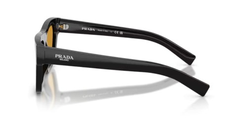 PRADA PR C03S - 16K50P - 54 Okulary przeciwsłoneczne Czarny Prostokątny