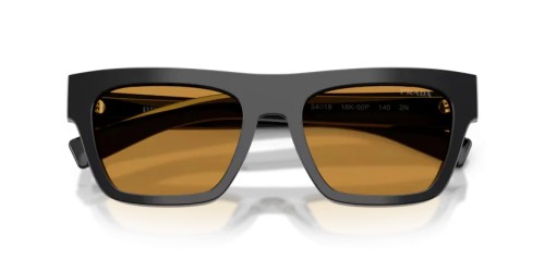 PRADA PR C03S - 16K50P - 54 Okulary przeciwsłoneczne Czarny Prostokątny