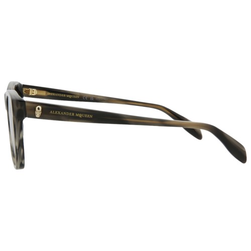 Alexander McQueen AM0158S - 004 - 54 Okulary przeciwsłoneczne Kanciaste