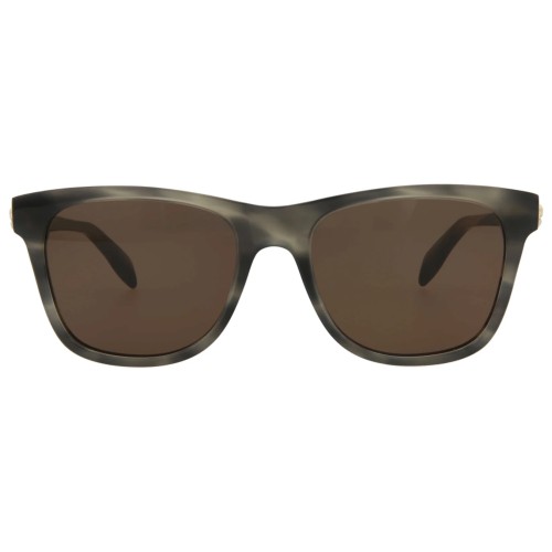 Alexander McQueen AM0158S - 004 - 54 Okulary przeciwsłoneczne Kanciaste