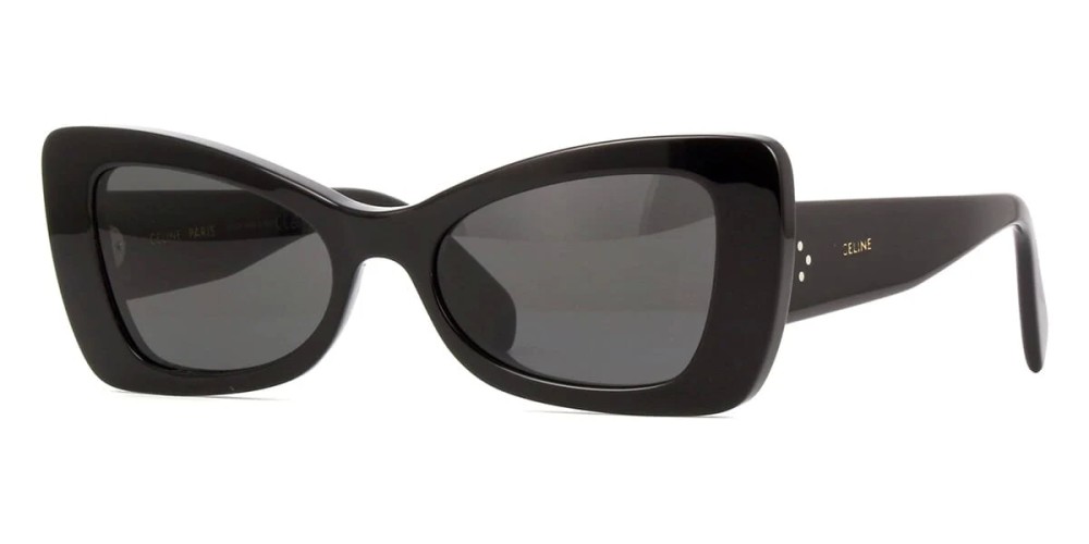 Celine CL40236I - 01A - 54 Okulary przeciwsłoneczne Czarny Kocie oczy