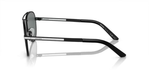 PRADA PR A54S - 1BO5Z1 - 60 - Z SOCZEWKAMI POLARYZACYJNYMI Okulary przeciwsłoneczne Pilotki (aviator)