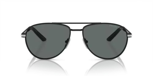 PRADA PR A54S - 1BO5Z1 - 60 - Z SOCZEWKAMI POLARYZACYJNYMI Okulary przeciwsłoneczne Pilotki (aviator)