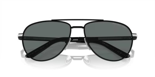 PRADA PR A54S - 1BO5Z1 - 60 - Z SOCZEWKAMI POLARYZACYJNYMI Okulary przeciwsłoneczne Pilotki (aviator)