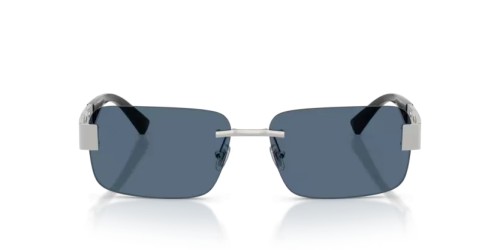 VERSACE VE2298 - 100180 - 58 Okulary przeciwsłoneczne Srebrny Prostokątny