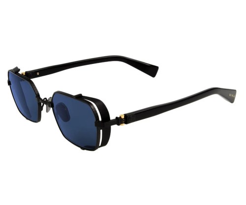 Balmain BPS-117 BRIGADE III - C - 52 Okulary przeciwsłoneczne Czarny Kanciaste