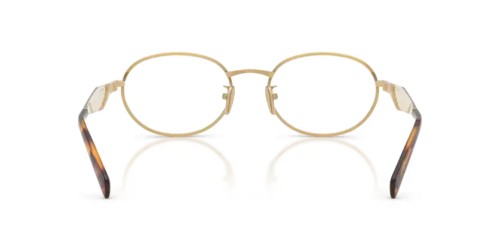 PRADA PR D53VD - 24J1O1 - 54 Oprawki korekcyjne Złoty Owalny