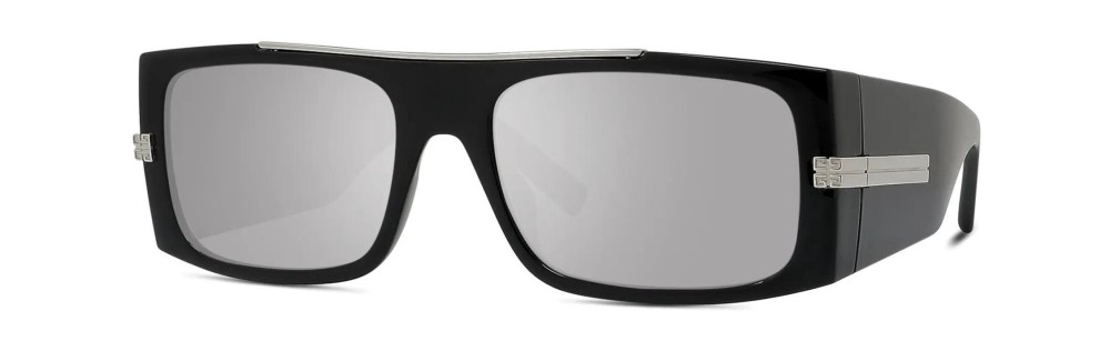 Givenchy GV40011I - 01C - 58 Okulary przeciwsłoneczne Czarny Płaska góra