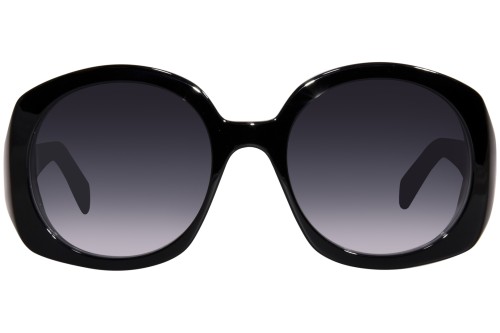 Celine CL40242I - 01B - 53 Okulary przeciwsłoneczne Czarny Okrągły