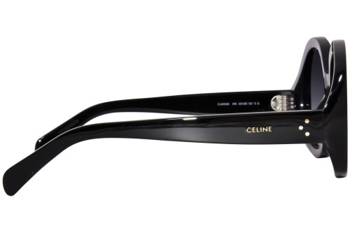 Celine CL40242I - 01B - 53 Okulary przeciwsłoneczne Czarny Okrągły