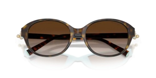 TIFFANY & CO. TF4263D - 81343B - 54 Okulary przeciwsłoneczne Okrągły