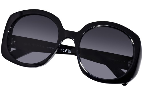 Celine CL40242I - 01B - 53 Okulary przeciwsłoneczne Czarny Okrągły