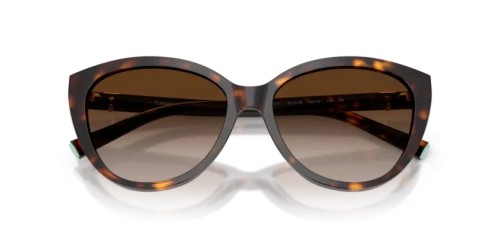 TIFFANY & CO. TF4251 - 80153B - 56 Okulary przeciwsłoneczne Havanna Kocie oczy
