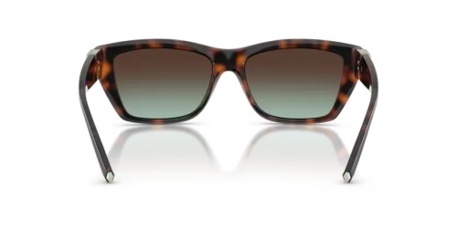 TIFFANY & CO. TF4255U - 80155D - 56 Okulary przeciwsłoneczne Havanna Prostokątny