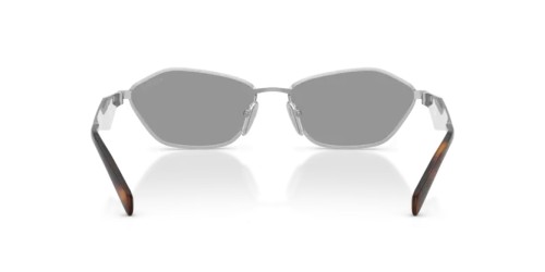 PRADA PR D50S - 1BC50Q - 57 Okulary przeciwsłoneczne Srebrny